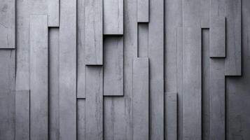Abstract view of a concrete wall texture with deep ridges and crevices light gray with darker streaks dramatic lighting emphasizing depth perfect for grunge and edgy designs photo