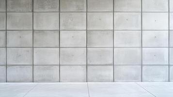 Minimalist closeup of a smooth concrete wall with barely noticeable texture faint gray tones clean and simple design leaving negative space for text photo