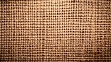 Rough burlap texture with subtle orange and brown tones perfect for Thanksgiving backgrounds autumn vibes emphasized by rustic weave pattern photo