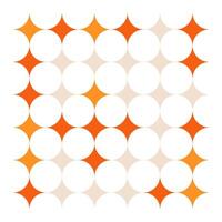 Starry Geometric abstraction fall season decor. Vintage ornate Background vector