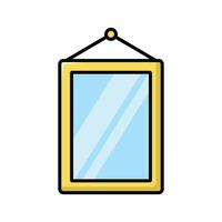 mirror icon design template simple and clean vector