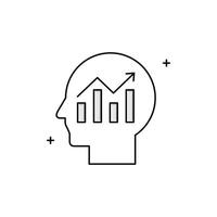 Business Data Insights Icon Design vector