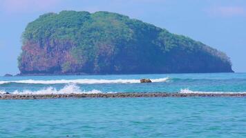 Tranquil Coastal Island View video