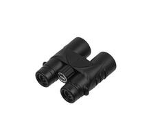 Modern binoculars isolate on white back. Surveillance device. Device for viewing at a distance. photo