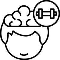 Exercise Icon Design vector