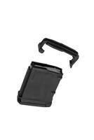 Clip for a rifle or carbine. Ammunition for weapons. Isolate on a white back photo