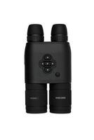 Modern binoculars isolate on white back. Surveillance device. Device for viewing at a distance. photo