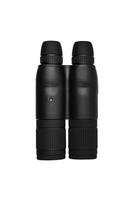 Modern binoculars isolate on white back. Surveillance device. Device for viewing at a distance. photo