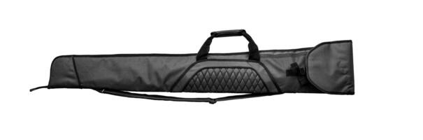 Green soft case for guns isolated for white background photo