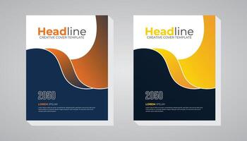 Creative and Stylish abstract background book cover design colorful temple design vector