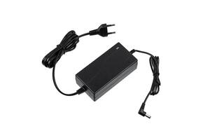 Power supply for various electronics. A device for converting AC 220 volts to DC. Isolate on a white back photo