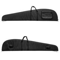 Black soft case for guns isolated on white photo