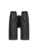 Modern binoculars isolate on white back. Surveillance device. Device for viewing at a distance. photo