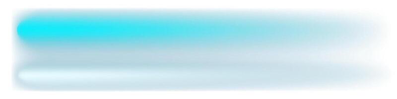 Azure Streak A vibrant, blurred cyan stripe races across a white background, leaving a trail of motion and energy. vector