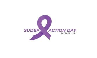 SUDEP action day. background, banner, card, poster, template. illustration. vector