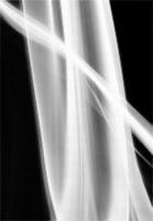 Abstract White Smoke Texture Moves on Black Background Plume of Smoke Wave Design Wallpaper. Design Element. Abstract Texture photo
