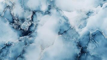 Light blue, gray and white flat marble pattern, smooth marble wallpaper. photo
