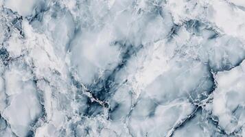 Light blue, gray and white flat marble pattern, smooth marble wallpaper. photo