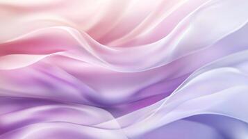 Abstract background with soft pastel colors, fabrics in the form of waves. photo