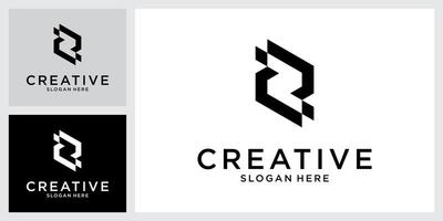 Initial letter Z logo design concept. vector