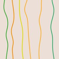 Seamless Lines patterns of multicolored dots. Each lines appears to be hand-painted, with slightly irregular shapes adding a touch of organic imperfection vector