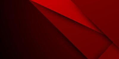 Dark red abstract 3D background overlap pattern layer on dark space for text background design. vector