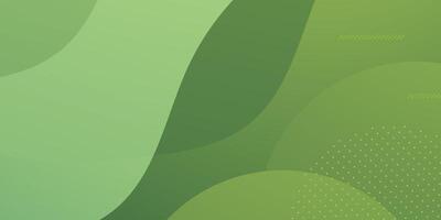 Colorful abstract 3D background with green wave design for banner cover book flayer and other element graphic design. vector