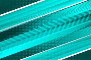 Bright blue gradient abstract geometric background vector