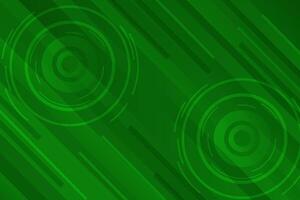 Geometric shapes green abstract background vector