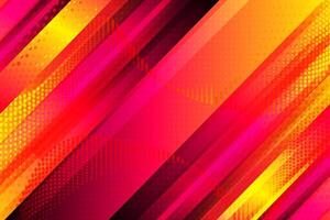 Red gradient abstract dynamic background vector