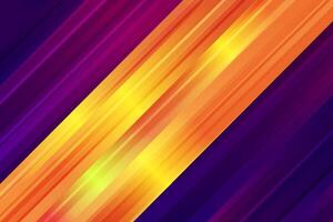 Purple and gold gradient dynamic background vector