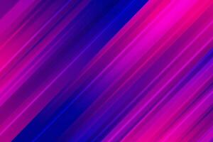 Blue and pink gradient modern dynamic lines background vector