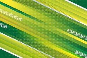 Light green gradient abstract geometric background vector