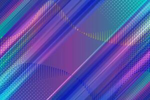 Colorful gradient abstract dynamic background vector