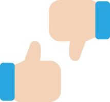 Feedback Like Dislike vector