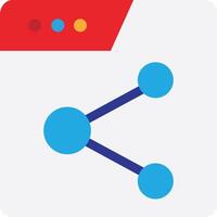 Share Link Website vector