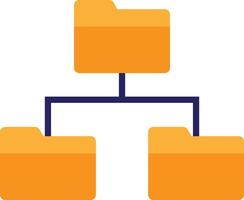 Root Directory Folder vector