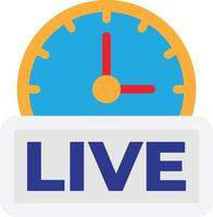 Time Clock Schedule vector