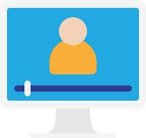 Computer Device Monitor vector