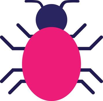 Bug Secure Virus vector
