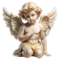 Cupid Angel with Bow and Wings png