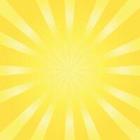yellow background with center glowing light effect vector