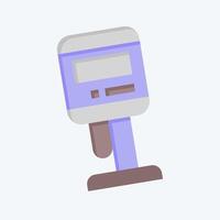 Icon Viscometer. related to Measuring symbol. flat style. simple illustration vector
