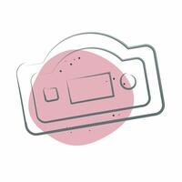 Icon Surface Roughness Tester. related to Measuring symbol. Color Spot Style. simple illustration vector
