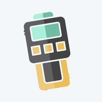 Icon Dust Meter. related to Measuring symbol. doodle style. simple illustration vector
