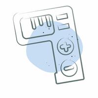 Icon Tally Counter. related to Measuring symbol. Color Spot Style. simple illustration vector