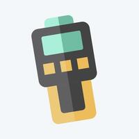 Icon Dust Meter. related to Measuring symbol. flat style. simple illustration vector