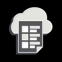 Icon Fire Access. related to Network symbol. glossy style. simple illustration vector