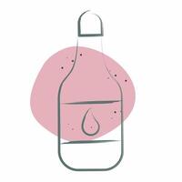 Icon Water. related to Breakfast symbol. Color Spot Style. simple illustration vector
