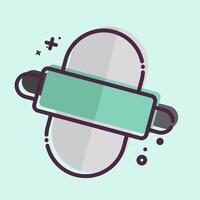 Icon Making. related to Breakfast symbol. MBE style. simple illustration vector
